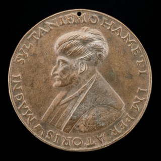 Mehmed II, 1430-1481, Sultan of the Turks 1451 [obverse], c. 1480.