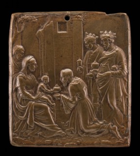 The Adoration of the Magi.