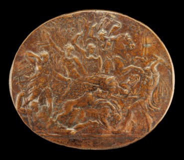 A Boar Hunt [obverse], c. 1544.
