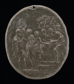 Eliezer and Rebecca at the Well, c. 1540.