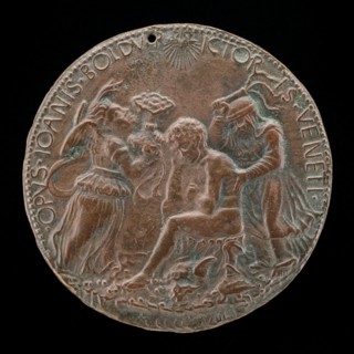Boldù between Faith and Penitence [reverse], 1458.