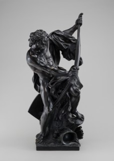 Soldier Drawing His Bow, model 1715, cast mid 19th century.