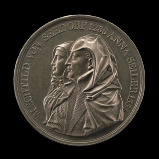 Mechtild von Seedorf 1286 and Anna Seiler 1354, [obverse], 1818.