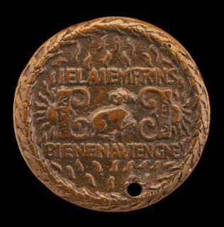 Ram between Two Briquets [reverse], 1474.