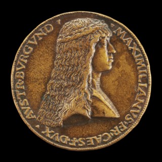 Maximilian I, 1459-1519, Archduke of Austria, afterwards Emperor 1493 [obverse], 1477.