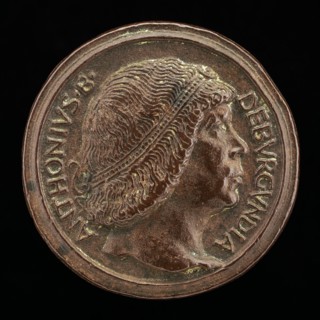 Antoine, 1421-1504, Grand Bastard of Burgundy [obverse], 1472/1480.