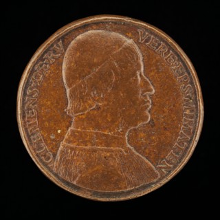 Clemente della Rovere, Bishop of Mende 1483-1504, Brother of Giuliano [reverse], c. 1494/1499.