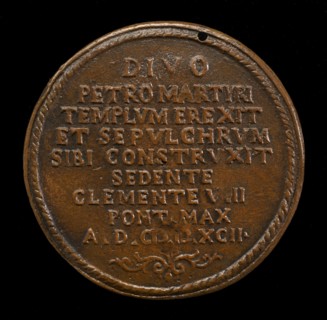Inscription [reverse], 1592.
