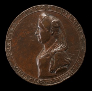 Lavinia Fontana, 1552-1614, Bolognese Painter [obverse], 1611.
