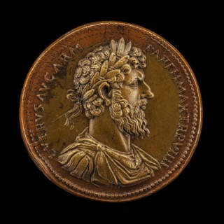 Lucius Verus, Emperor, reigned A.D. 161-169 [obverse].