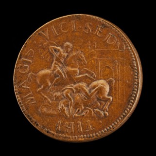 Combat between Two Horsemen [reverse].