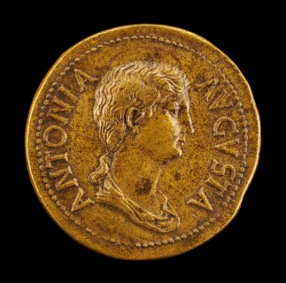 Antonia, 36 B.C.-A.D. c. 38, Daughter of Mark Antony and Octavia [obverse].
