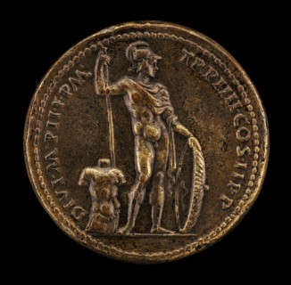 Mars Resting on a Spear and Shield [reverse].