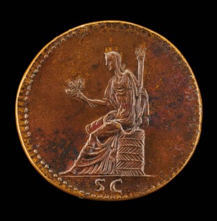 Ceres Holding Ears of Corn and a Torch [reverse].