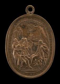 Saint Romuald, Founder of the Camaldolese Order [reverse], 1831.