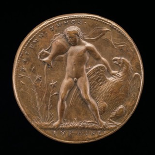 Ganymede Watering the Farnese Lilies [reverse], c. 1545/1550.