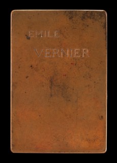 Inscription [reverse], 1890.
