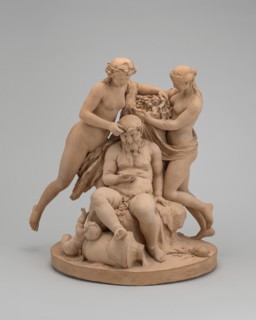 Silenus Crowned by Nymphs, c. 1840.