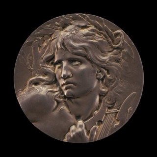 Orpheus [obverse], c. 1893.