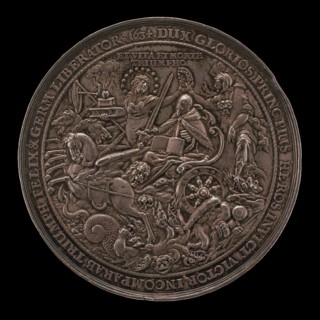 Triumph of King Gustavus Adolphus [reverse], 1634.
