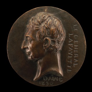 Marie-Joseph-Paul-Yves-Roch-Gilbert du Motier, 1757-1834, Marquis de Lafayette, General and Statesman, 1830.