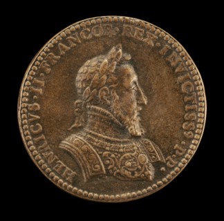 Henri II, 1519-1559, King of France 1547 [obverse].