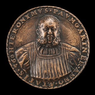 Hieronymus Paumgartner, 1498-1565, Patrician of Nuremberg [obverse], 1553.