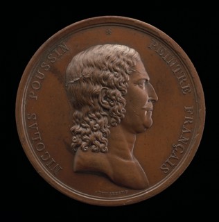 Nicolas Poussin, 1594-1665, Painter [obverse], 1796-1797.
