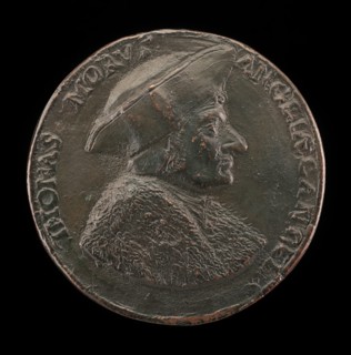 Sir Thomas More, 1480-1535, Lord Chancellor of England 1529 [obverse], 17th century.