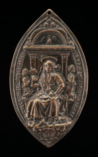 The Virgin and Child with Two Angels.