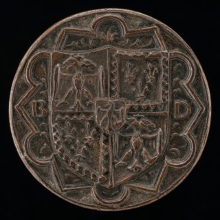 Shield of Este on Floriated Ground [reverse], c. 1475/1505.