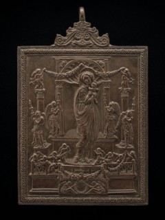 The Virgin & Child with Angels, c. 1475. Probably Ferrarese 15th Century.
