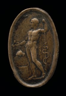 Aesculapius, 15th century.