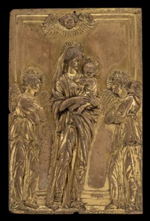 The Virgin and Child with Two Angels, second quarter 15th century.