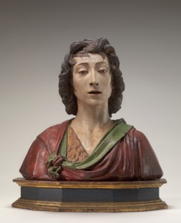 Saint John the Baptist, c. 1490. Probably after a model by Desiderio da Settignano.