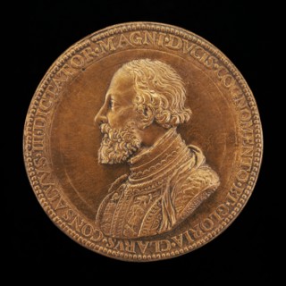 Gonsalvo de Cordoba, 1443-1515, called the Great Captain [obverse], c. 1550. Attributed to Annibale Fontana.