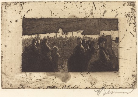 Neuilly Fair (La Foire de Neuilly), 1885.