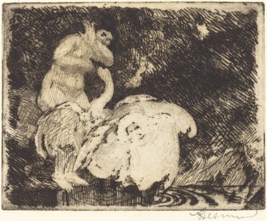 Leda Bathing (Léda au bain), 1913.