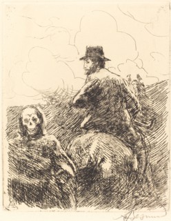 Danger Passed (Danger passe), 1900.