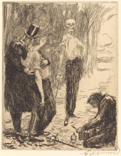 The Duel (Le duel), 1900.