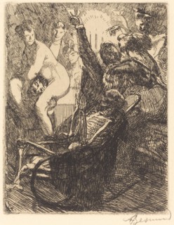 The Orgy (L'orgie), 1900.