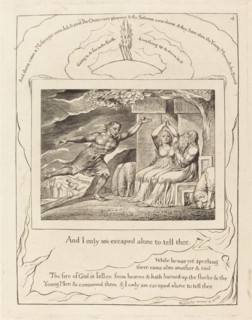 The Messengers Tell Job of His Misfortunes, 1825.
