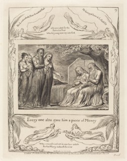 Job Accepting Charity, 1825.