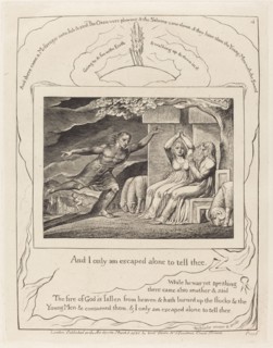 The Messengers Tell Job of His Misfortunes, 1825.