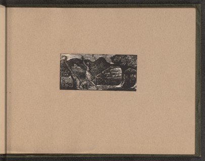 Shepherd Chases away Wolf, 1821.