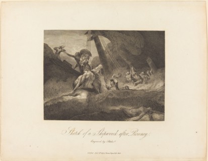Sketch of a Shipwreck, 1809.