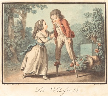 Les Échasses, c. 1790.