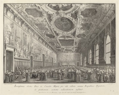 The Doge Returns Thanks in the Sala del Consiglio Maggior, 1763/1766.
