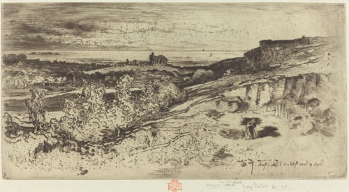 La Chapelle Saint-Michel à l'Estre (The Chapel Saint-Michel at l'Estre), 1881.