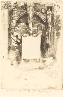 Ex-Libris pour "L'Ensorcelée" (Bookplate for "L'Ensorcelée"), c. 1883/1885.